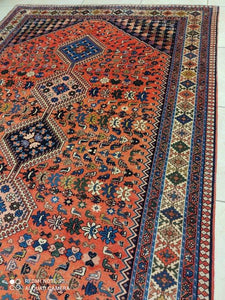 Tapis Yalameh fait main n°1250_240×156