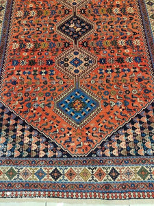 Tapis Yalameh fait main n°1250_240×156