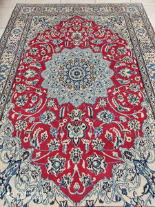 Tapis Nain tissé main n°13479_242×159