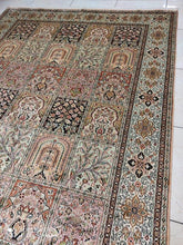 Charger l'image dans la galerie, Tapis Cachemire soie noué main n°27_242×170
