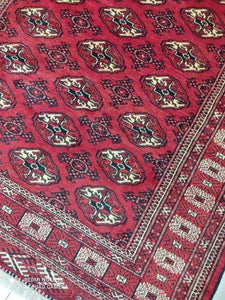Tapis Antique Torkaman tissé main n°16149_245×185