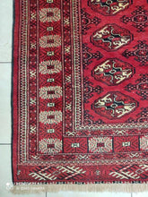Charger l&#39;image dans la galerie, Tapis Antique Torkaman tissé main n°16149_245×185
