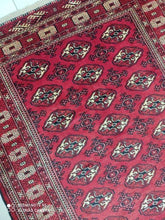 Charger l&#39;image dans la galerie, Tapis Antique Torkaman tissé main n°16149_245×185
