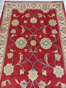 Tapis Mahalat tissé main n°12405_247×163