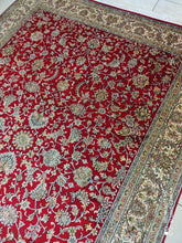 Charger l&#39;image dans la galerie, Tapis Cachemire soie tissé main n°18_248×169
