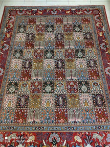 Grand Tapis Moud noué main n°15598_250×200