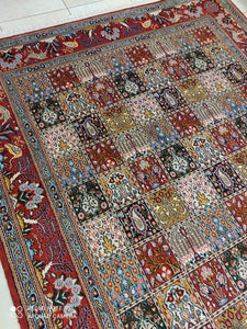 Grand Tapis Moud noué main n°15598_250×200