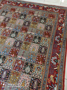 Grand Tapis Moud noué main n°15598_250×200