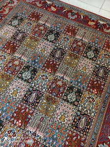 Grand Tapis Moud noué main n°15598_250×200