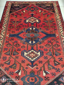 Tapis Lorestan tissé main n°13186_253×163