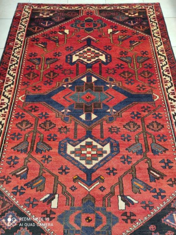 Tapis Lorestan tissé main n°13186_253×163