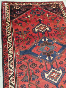Tapis Lorestan tissé main n°13186_253×163
