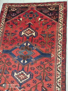 Tapis Lorestan tissé main n°13186_253×163