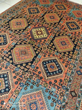 Charger l&#39;image dans la galerie, Tapis Yalameh fait main n°5952_255×159
