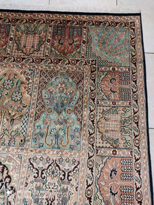 TAPIS CACHEMIRE soie noué main n°765_260×187