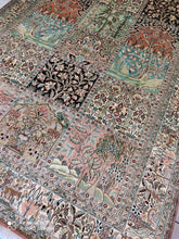 Charger l'image dans la galerie, Tapis Cachemire soie noué main n°7_264×187
