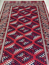 Charger l&#39;image dans la galerie, Tapis Torkaman noué main n°16053_265×165
