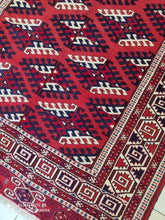 Charger l&#39;image dans la galerie, Tapis Torkaman noué main n°16053_265×165
