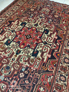 Tapis Bakhtiar tissé main n°18467_266×167