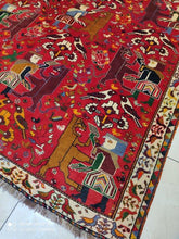 Charger l&#39;image dans la galerie, Grand Tapis Ghachgai fait main n°10574_270×172
