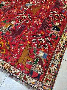 Grand Tapis Ghachgai fait main n°10574_270×172