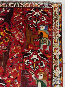 Grand Tapis Ghachgai fait main n°10574_270×172