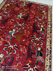 Grand Tapis Ghachgai fait main n°10574_270×172