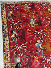 Charger l&#39;image dans la galerie, Grand Tapis Ghachgai fait main n°10574_270×172
