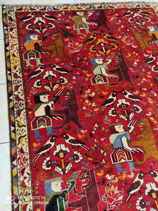 Grand Tapis Ghachgai fait main n°10574_270×172