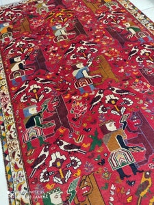 Grand Tapis Ghachgai fait main n°10574_270×172