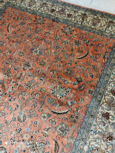 Tapis Cachemire soie noué main n°22_274×186