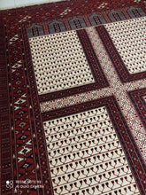 Charger l'image dans la galerie, Grand Tapis Torkaman fait main n°13439_274×210
