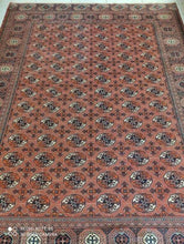 Charger l&#39;image dans la galerie, Grand Tapis Torkaman fait main n°7538_276×207
