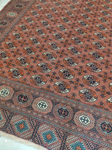 Grand Tapis Torkaman fait main n°7538_276×207