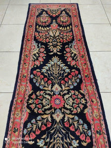 Tapis Sarouk fait main n°13522_280×70