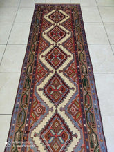 Charger l'image dans la galerie, Tapis Hamedan tissé main n°11649_280×78
