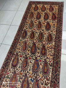 Tapis Afchar fait main n°18474_280×85