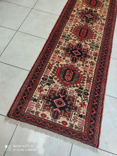 Charger l'image dans la galerie, Tapis Heriz noué main n°12818_282×70
