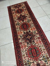 Charger l'image dans la galerie, Tapis Heriz noué main n°12818_282×70

