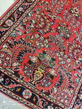 Charger l'image dans la galerie, Tapis Sarouk fait main n°18001_282×80
