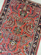 Charger l'image dans la galerie, Tapis Sarouk fait main n°18001_282×80
