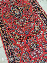 Charger l'image dans la galerie, Tapis Sarouk fait main n°18001_282×80
