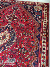 Charger l&#39;image dans la galerie, Grand Tapis Ghachghai fait main n°16028_283×203
