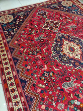 Charger l&#39;image dans la galerie, Grand Tapis Ghachghai fait main n°16028_283×203
