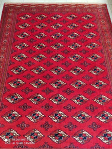 Grand Tapis Torkaman fait main n°14990_283×210