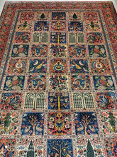 Charger l'image dans la galerie, Grand Tapis Bakhtiar noué main n°15130_284×205
