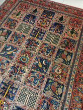 Charger l'image dans la galerie, Grand Tapis Bakhtiar noué main n°15130_284×205
