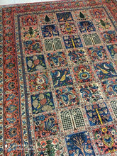 Charger l'image dans la galerie, Grand Tapis Bakhtiar noué main n°15130_284×205
