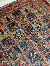 Charger l'image dans la galerie, Grand Tapis Bakhtiar noué main n°15130_284×205
