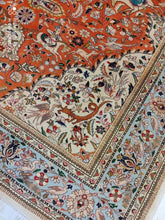 Charger l&#39;image dans la galerie, Grand Tapis Tabriz tissé main n°16441_285×195
